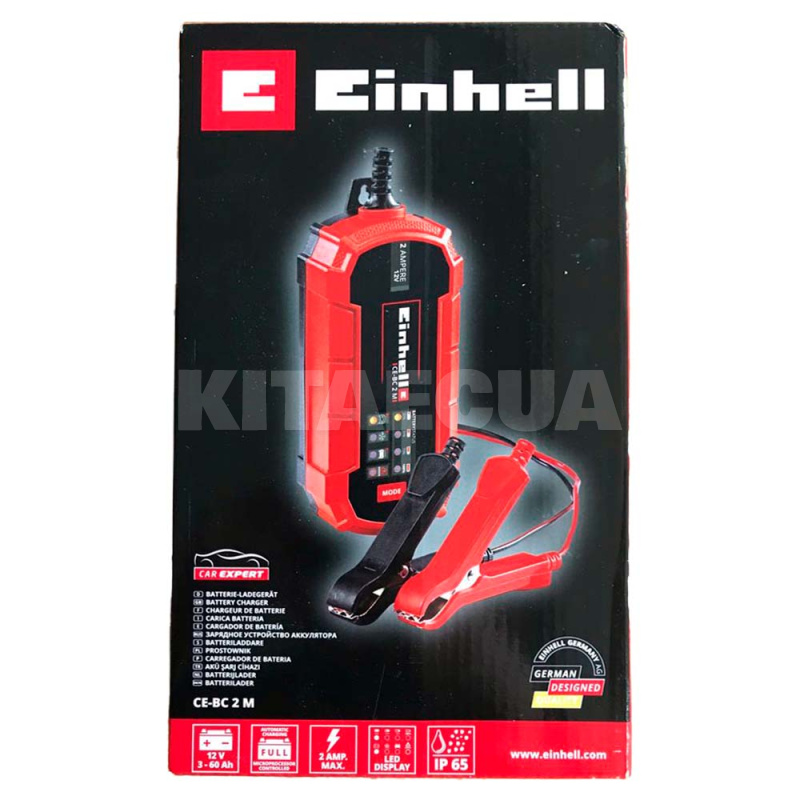 Зарядное устройство для аккумулятора 12В 2А 60Ач импульсное Einhell (CE-BC 2 M) - 3