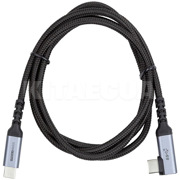 Кабель Type-C - Type-C 100W 1м черный PowerPlant (CA913329) - 3