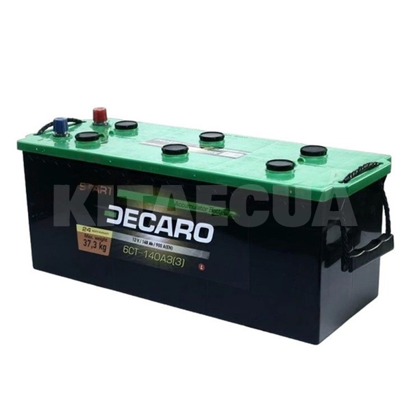 Автомобільний акумулятор Start 140Ач 900А "+" ліворуч DECARO (6СТ-140 АЗ (3) S)