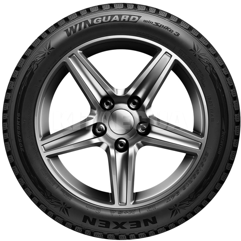 Шина зимняя 195/65R15 95T XL WinGuard Winspike 3 (под шип) NEXEN (17629) - 2