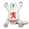 Іграшка для автомобіля біла на присосках Кіт Саймон "Peugeot" (10)
