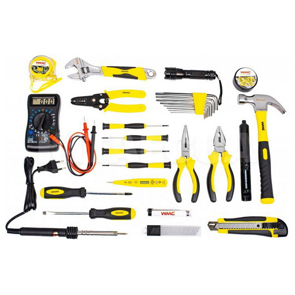 Набор инструментов 34 предмета WMC TOOLS (WT-1034) - 3