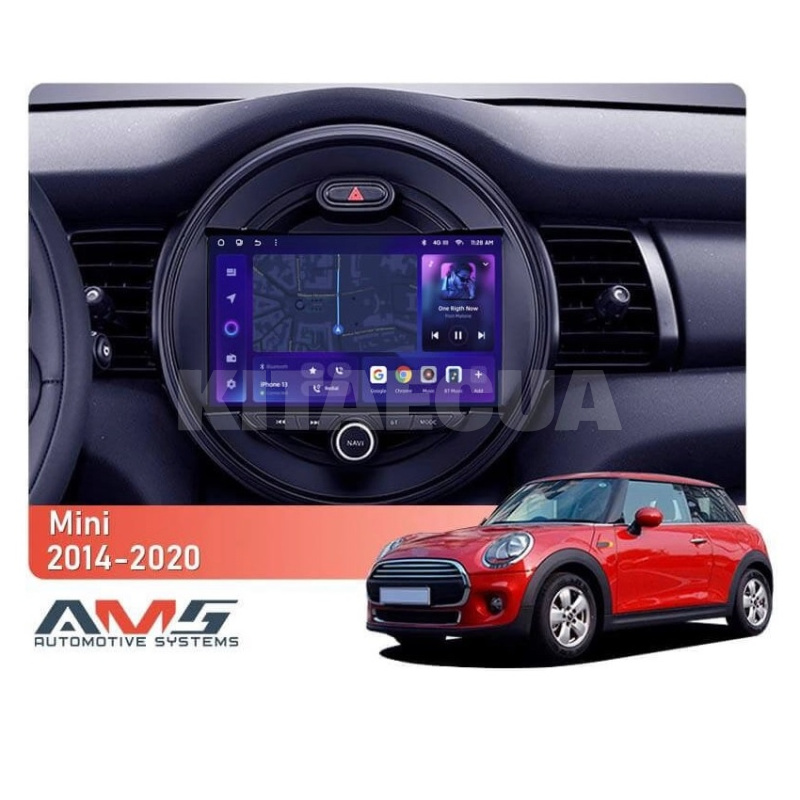 Штатная магнитола MOSS M3 4+32 ГБ 9" BMW Mini 2014-2020 (L3) AMS (49801) - 2