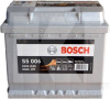 Аккумулятор автомобильный 63Ач 610А "+" слева BOSCH (0092S50060)