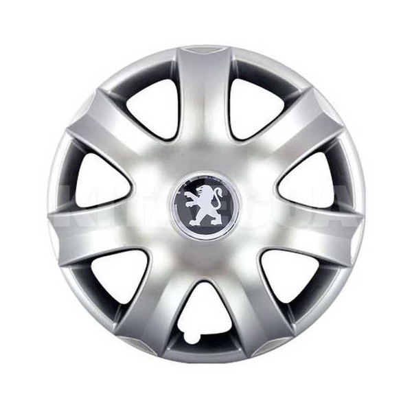 Колпаки R14 Peugeot серые 4 шт SKS (223 / 14"------)