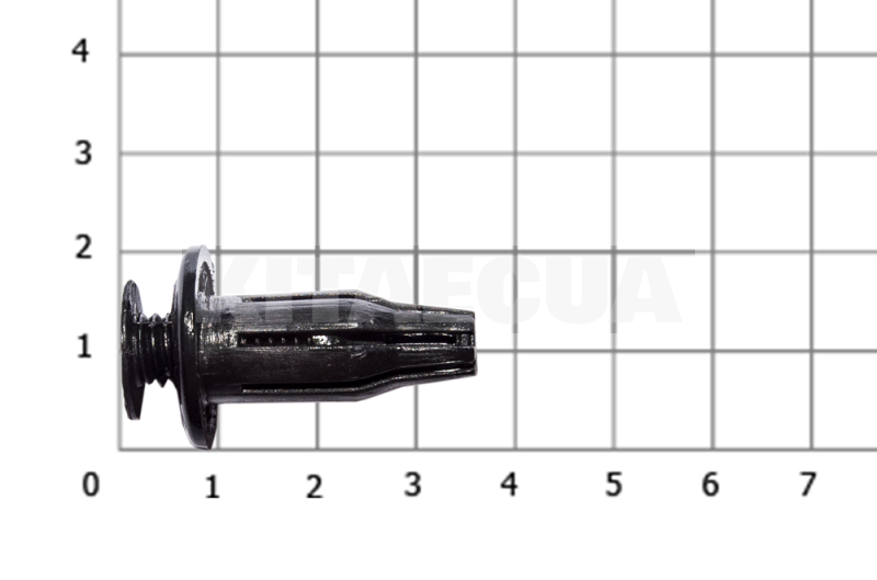 Кліпса кріплення переднього бампера на Chery ELARA (B11-2803510) - 7