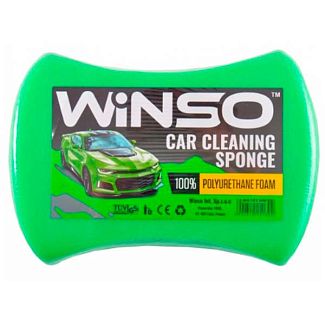 Губка для миття авто у вакуумній упаковці Winso