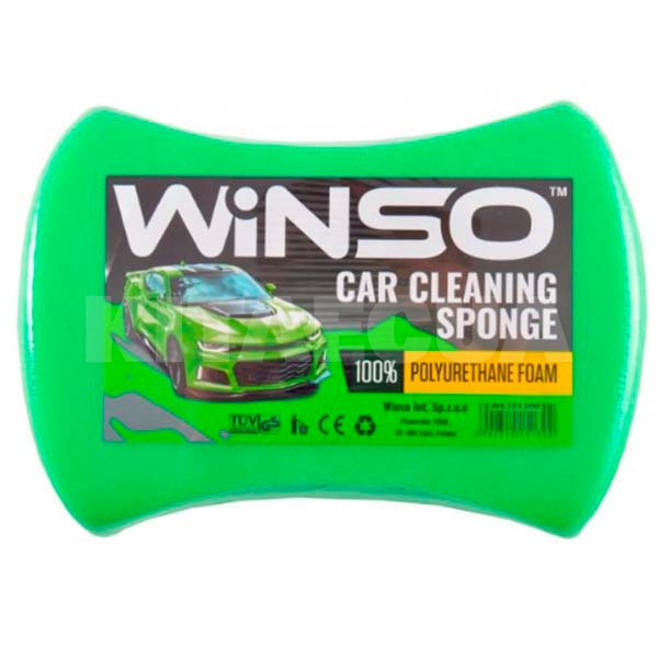 Губка для миття авто у вакуумній упаковці Winso (151200)