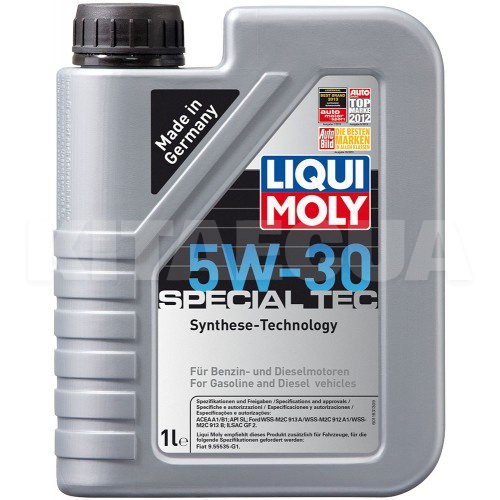 Масло моторное синтетическое 1л 5W-30 Special TEC LIQUI MOLY (9508)