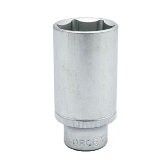 Головка торцевая 6-гранная удлиненная 30 мм 1/2" 77 мм FORCE