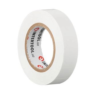 Изолента 15м х 17мм IT-0043 белая Intertool