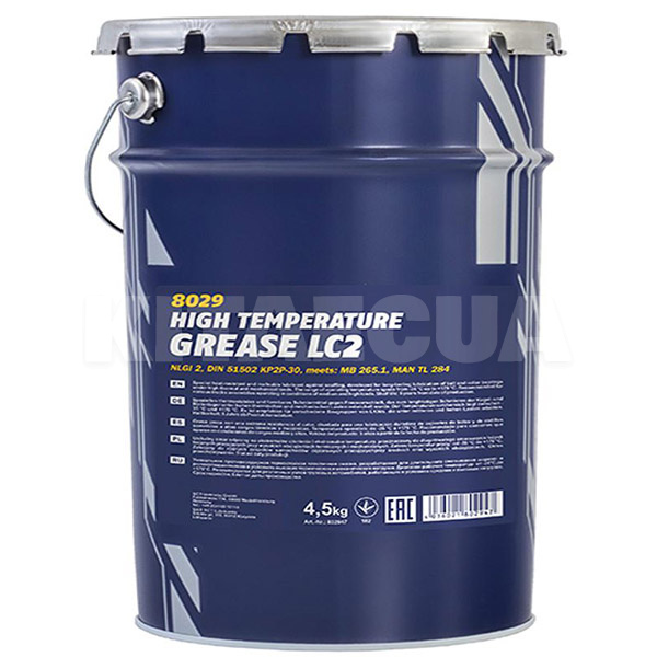 Смазка литиевая 4,5кг LC2 High Temperature Grease Mannol (8029)