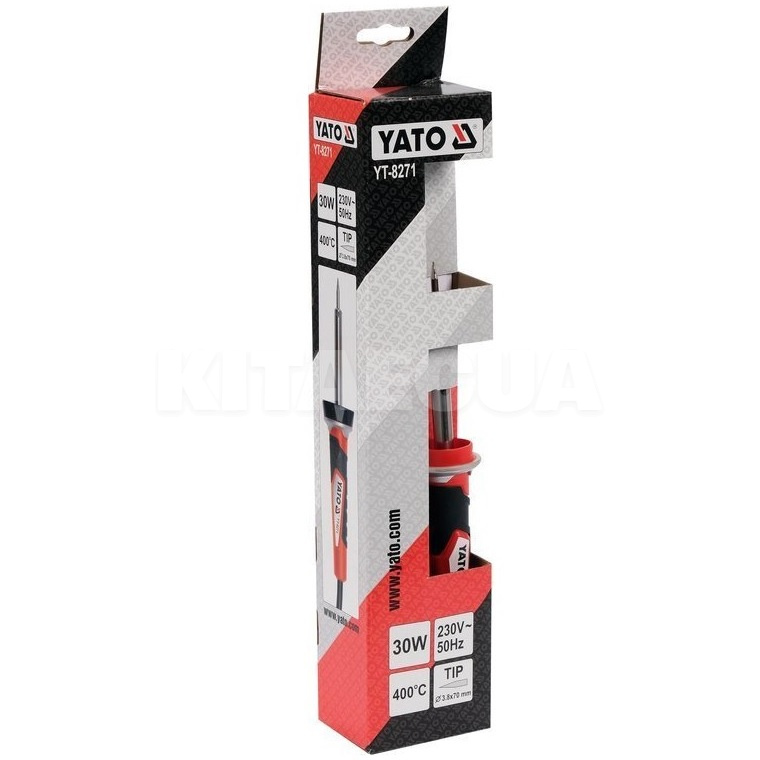 Паяльник электрический 30Вт 230В 400С YATO (YT-8271) - 2