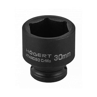 Головка ударна 6-гранна 30 мм 1/2" HOGERT