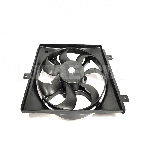 Вентилятор охолодження радіатора у зборі (3 кріплення) правий KLM Autoparts на Geely CK (1016003508)