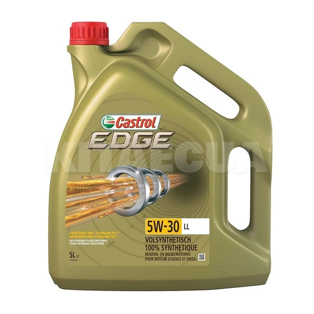 Моторное масло синтетическое 5л 5W-30 EDGE LL CASTROL (5W30 E 5L) - 2