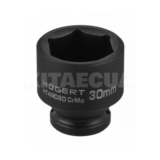 Головка ударная 6-гранная 30 мм 1/2" HOGERT (HT4R080)