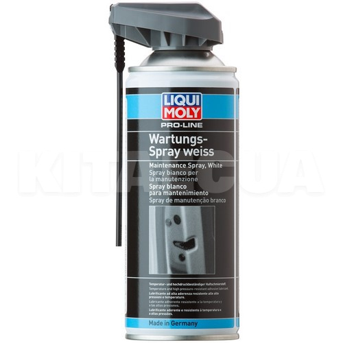 Смазка минеральная универсальная грязеотталкивающая 400мл Pro-Line Wartungs-Spray weiss LIQUI MOLY (7387)