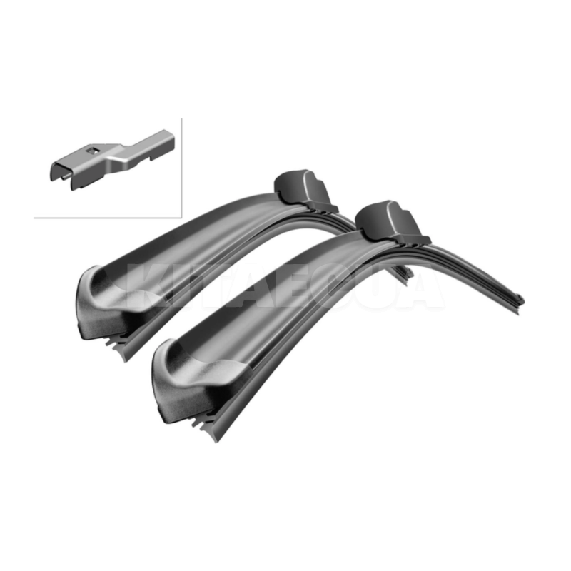 Щітка склоочисника (двірник) 575/380мм безкаркасна Bosch (3 397 007 420)