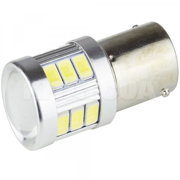 LED лампа для авто P21w S25 4.3W 6000K DriveX (DR-00000600)
