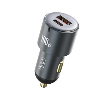 Автомобильное зарядное устройство USB+Type-C 3А XO