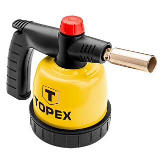 Лампа паяльная газовая с пьезоподжигом 190 г TOPEX
