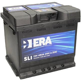 Аккумулятор автомобильный 45Ач 400А "+" справа ERA
