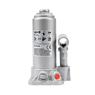 Домкрат гідравлічний пляшковий 3т (180-350 мм) VOREL