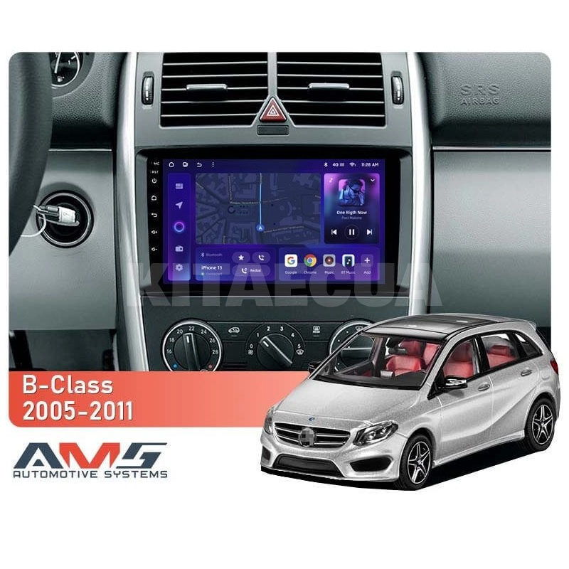 Штатна магнітола MOSS M3 4+32 ГБ 9" Mercedes-Benz Viano 2 2003-2015 AMS (50148) - 2