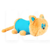 Подушка в машину декоративная "Котик" желто-голубая Tigres (ПД-0240)