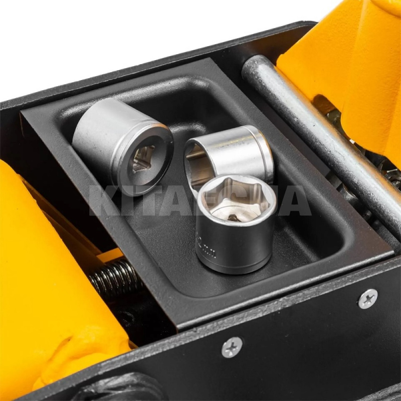 Домкрат гідравлічний підкатний до 1.5т (70-610мм) JCB (JCB-TH32006) - 3