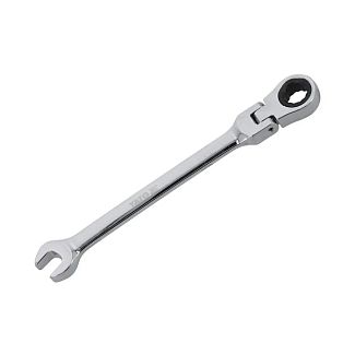 Ключ рожково-накидний 17 мм х 230 мм з тріскачкою та шарніром YATO