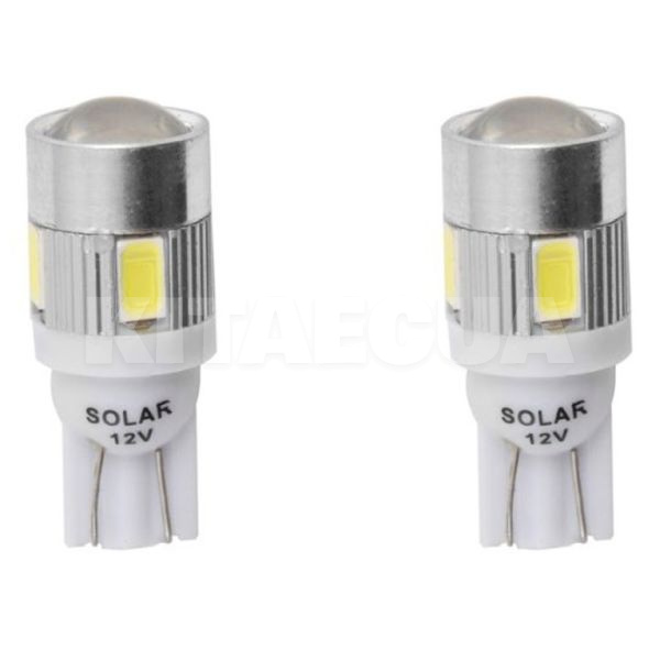 LED лампа для авто W2.1x9.5d 12V (комплект) Solar (LS285_B2)