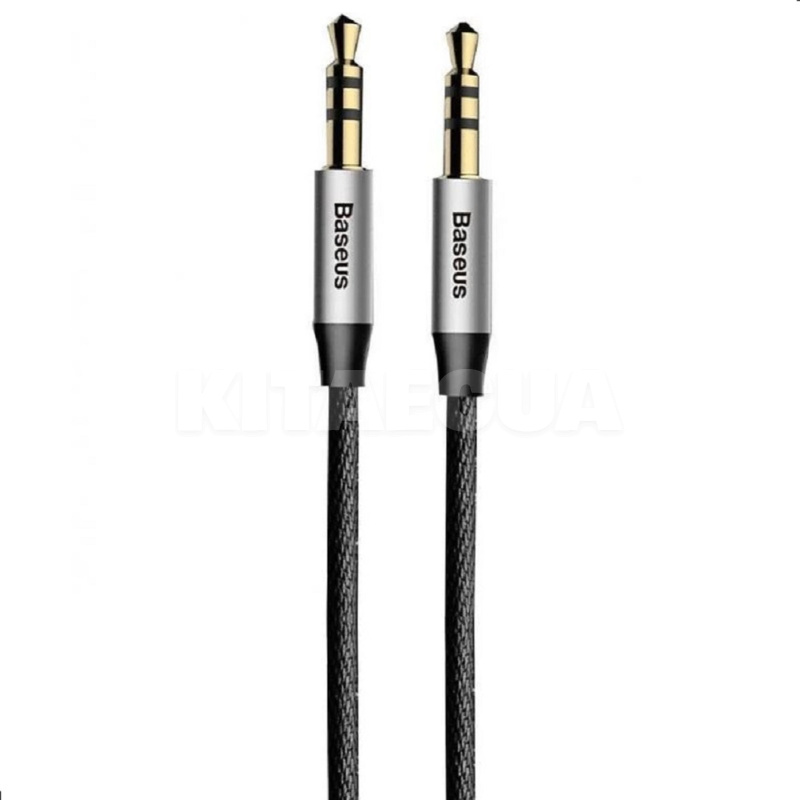 Кабель mini Jack 3.5 mm - mini Jack 3.5 mm Yiven Audio Cable M30 1.5м черный BASEUS (CAM30-CS1)