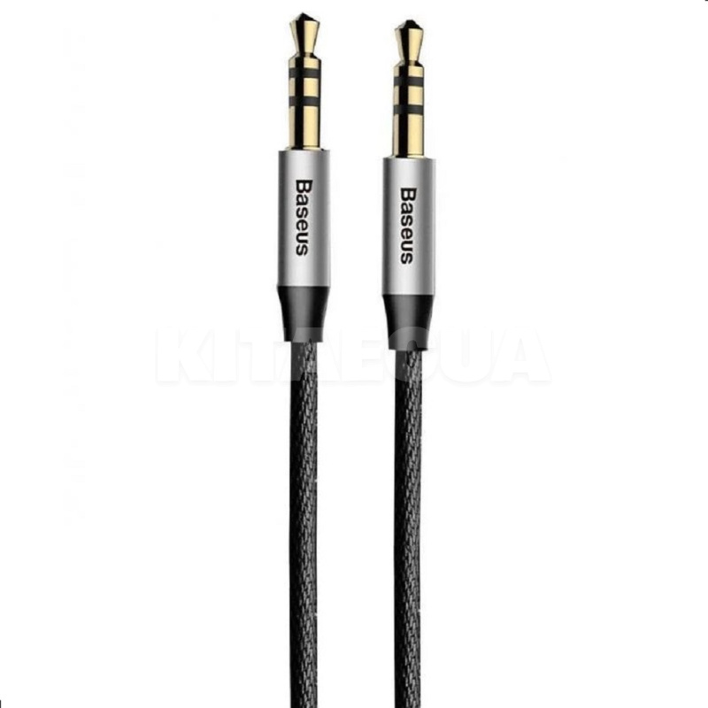 Кабель mini Jack 3.5 мм - mini Jack 3.5 mm Yiven Audio Cable M30 1.5м чорний BASEUS (CAM30-CS1)