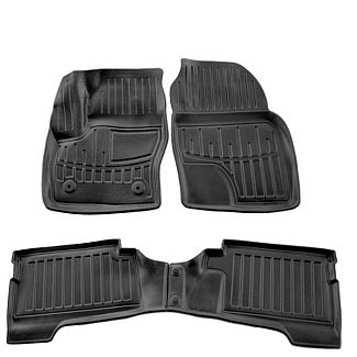 Гумові килимки в салон Ford C-Max (hybrid) (2010-2019) FC2 кліпси Stingray