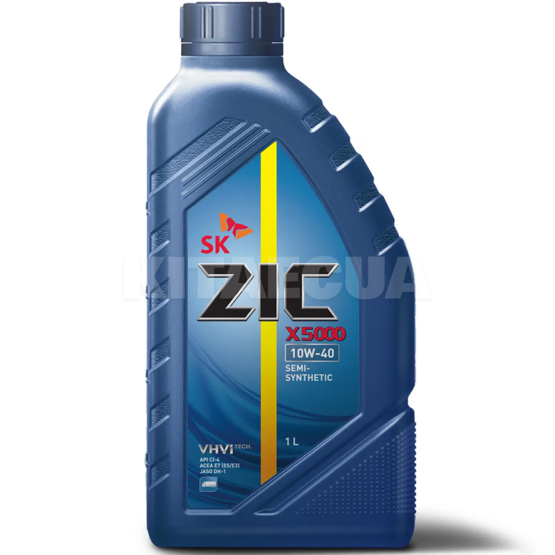 Масло моторне Напівсинтетичне 1л 10W-40 X5000 ZIC (132658)