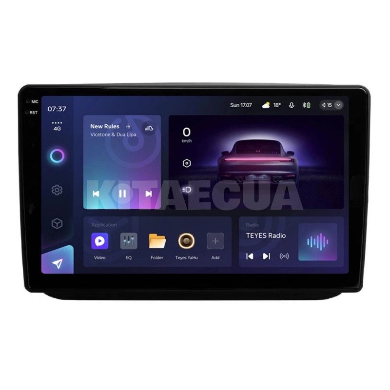 Штатна магнітола CC3 2k 4+32Gb 10" Skoda Fabia 2 2007-2014 Teyes (36592)