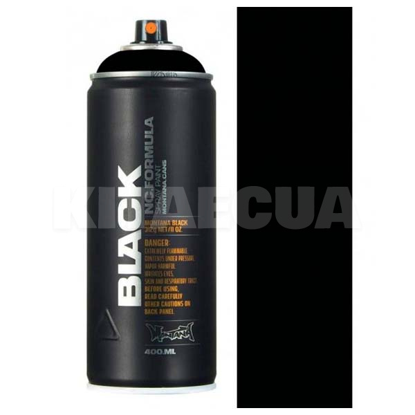 Фарба чорна 400мл матова MONTANA (264368-MONTANA)