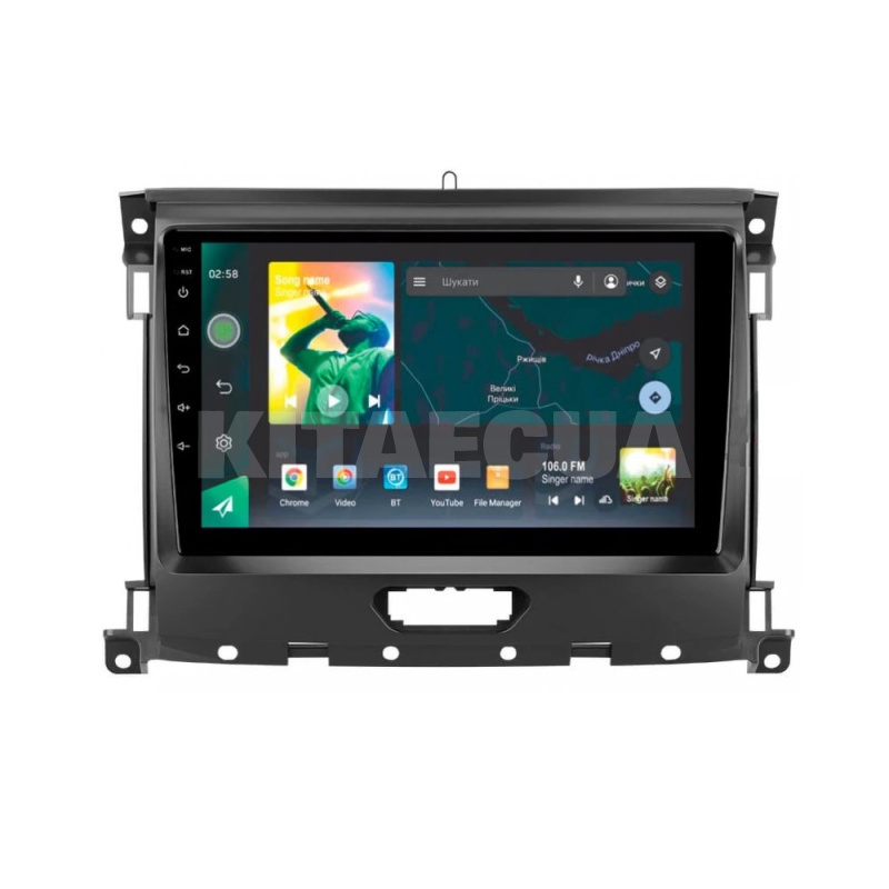 Штатна магнітола X9232 2+32 Gb 9" FORD Ranger P703 2015-2022 (A) SIGMA4car (37731) - 2