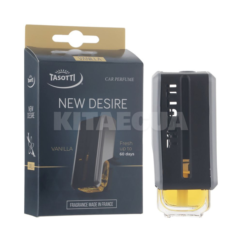 Ароматизатор на дефлектор "Vanilla" 8 мл. New Desire TASOTTI (116598)