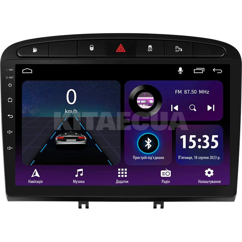 Штатна магнітола E9232 2+32 Gb 9" Peugeot 408 1 T7 2012-2020 SIGMA4car (42091)