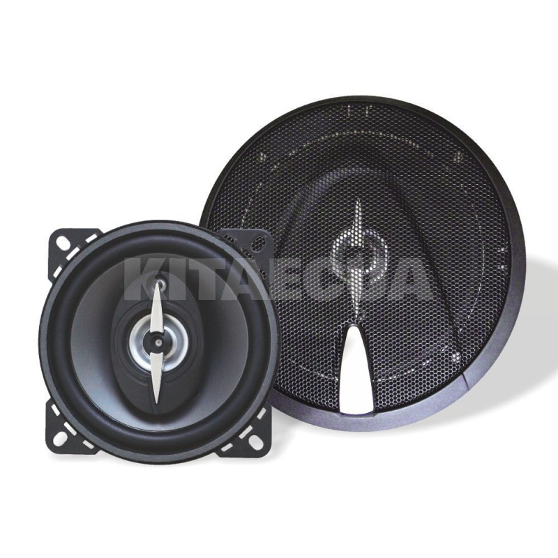 Динамики коаксиальные 3-х полосные 4" (10 см) 150 Вт черные (2 шт) AS-B403 SIGMA (15435)