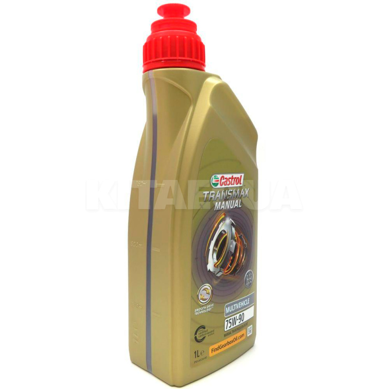Масло трансмиссионное синтетическое 1л 75W-90 TRANSMAX MANUAL MULTIVEHICLE CASTROL (EA-TRMM79-12X1L) - 3