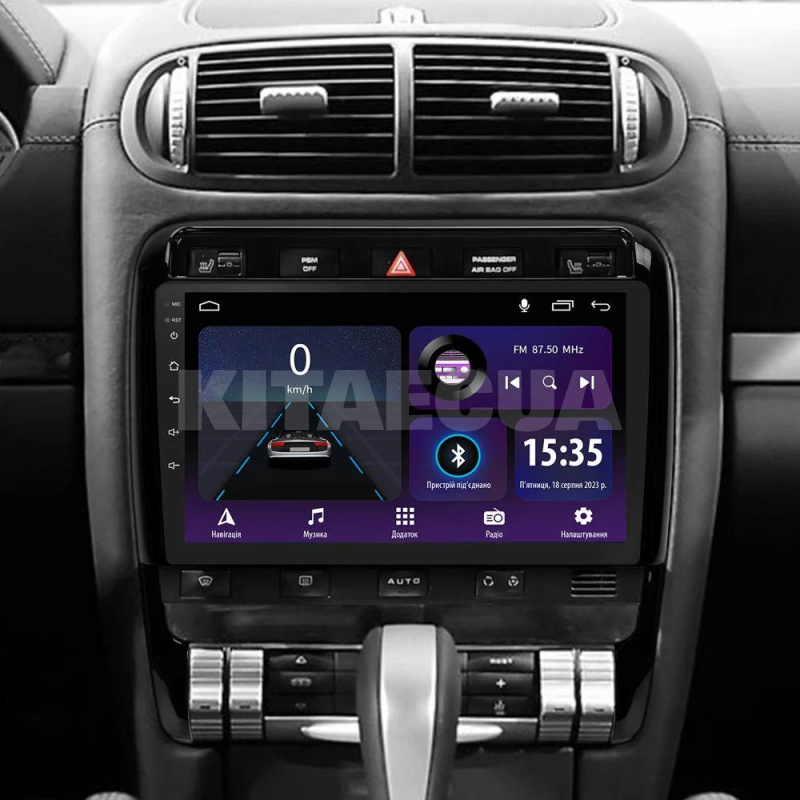 Штатна магнітола E9232 2+32 Gb 9" Porsche Cayenne I 1 9PA 2002-2010 SIGMA4car (42093) - 2