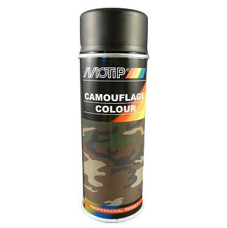Краска 400мл "камуфляжная" бронзово-зеленая MOTIP