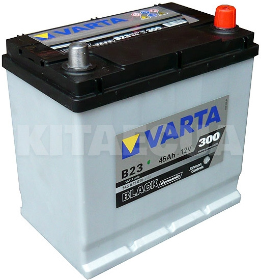 Аккумулятор автомобильный 45Ач 300А "+" справа VARTA (VT 545077BL)