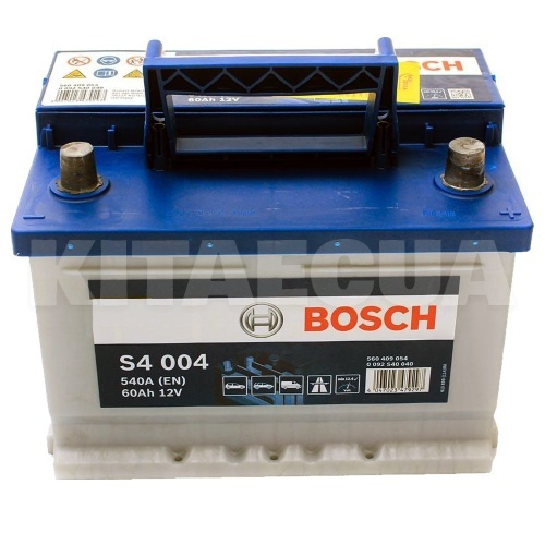 Акумулятор автомобільний 60Ач 540А "+" праворуч Bosch (0092S40040)