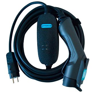Заряджання для електромобіля 3.7 кВт 16А 1-фаза type 1 (американське авто) Portable Charge SPARKS