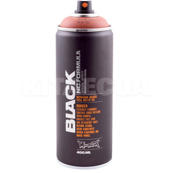 Краска декоративная нитро-комби 400мл 1070 "орех пекан" коричневая матовая Black MONTANA (386312-MONTANA)